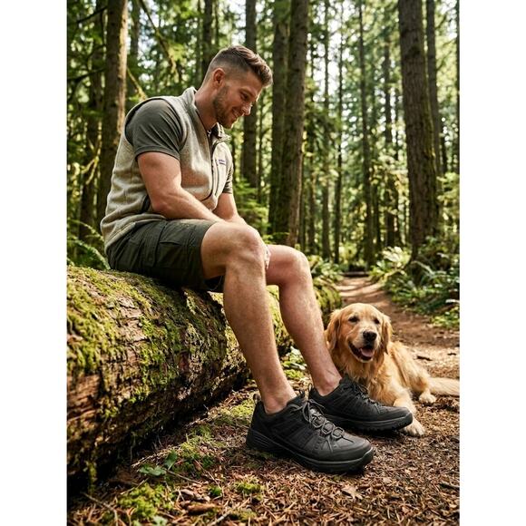 Bass Propel Trail Men’s Size 7M Brown Leather Hiking Shoes Outdoor Trail Sneaker main image 8